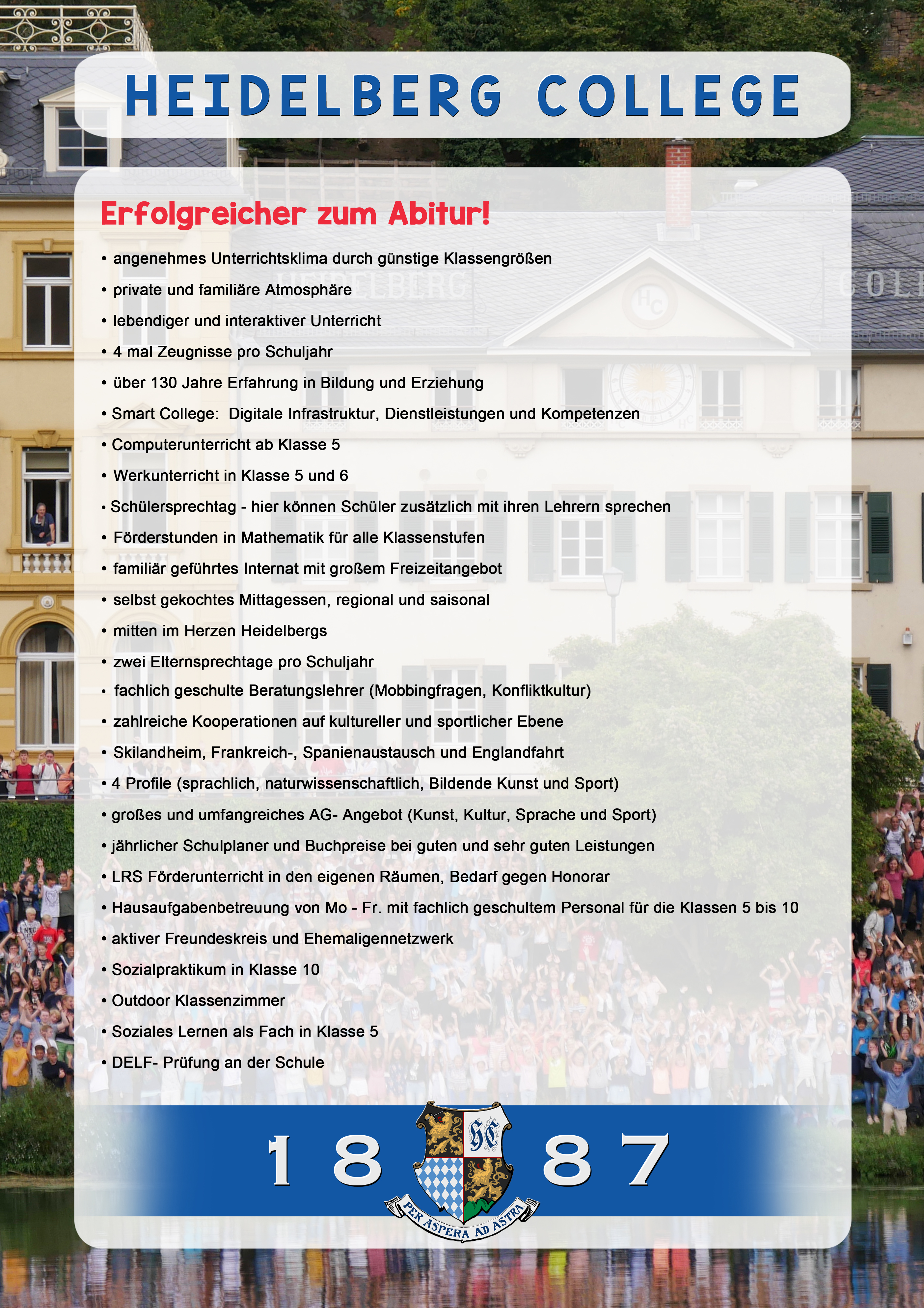 Aufnahme Beitrage Heidelberg College